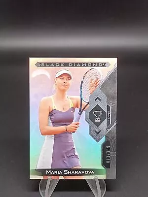 2023 Upper Deck Goodwin Tennis Black Diamond Maria Sharapova 013/349 [lbC47 • $1