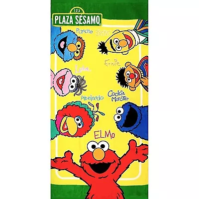 Beach Towel - Sesame Street Elmo & Friends 28  X 58  • $16.99