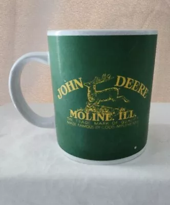 Vintage John Deere Coffee Mug Moline Illinois • $8.57