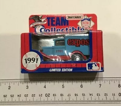 1991 Montreal Expos MLB Diecast Matchbox Car Model A Ford Delivery Truck • $4.95