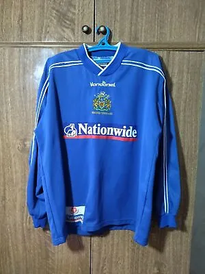 Halifax Town FC Vandanel Football Shirt Home 2002/2003/2004 Jersey Men Size L • £122.40