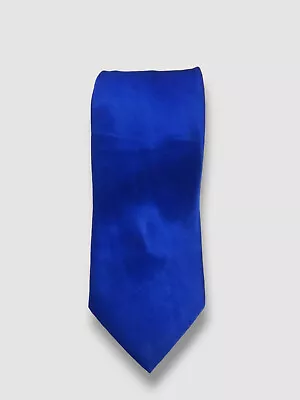 $339 Stefano Ricci Italy Men's Blue Silk Satin Necktie Neck Tie Size 60 X 3.25 • $94.78