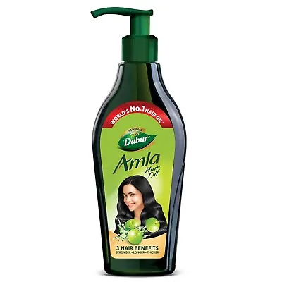 Dabur Amla Hair Oil Nourishes Scalp & Controls Hair Fall For Strong & Long Hair • $6.85