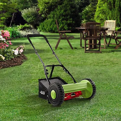 Garden Gear Lawnmower Push Along Manual Cylinder 17L 30cm Grass Cutting Width • £59.99