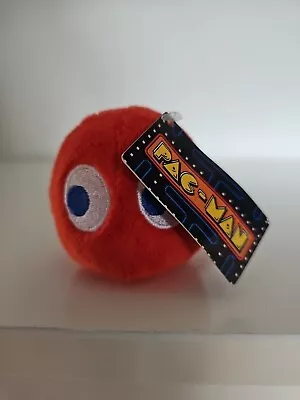 New Bandai Namco Pac-Man Blinky Red Mini Ghost Soft Plush Toy 3  • £12.99