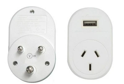 $26.95 • Buy Jackson PTA8814USB Outbound USB 1A Travel Adaptor India