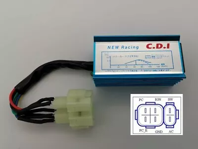 $10 • Buy Racing Performance 6 Pin AC CDI Box Chinese GY6 50cc 150cc    [C13]
