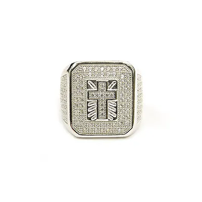 Elvis Presley Style Stage Ring - Silver #2 • $43.56