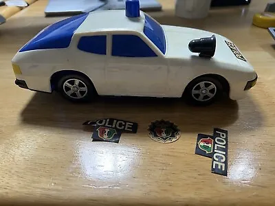 Vintage Porsche Police Acrobat Nacoral Toy Car • $40