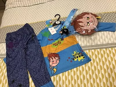 HORRID HENRY  Fancy Dress COSTUME Age 5-6 Years BIRTHDAY Gift PRESENT New SON. • £15.99