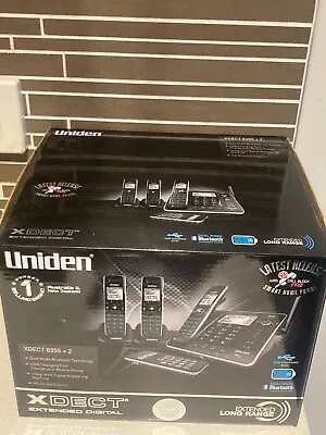 Uniden Xdect 8355+2 Triple 3 Handset Cordless Telephone System • $150