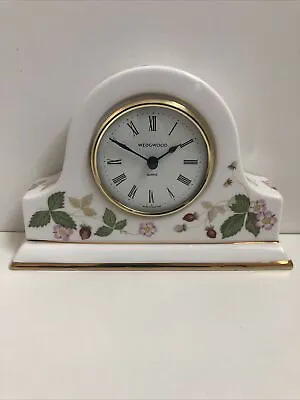 Vintage Wedgwood Wild Strawberry Hechinger Of W. Germany Clock Made In England • $144.37