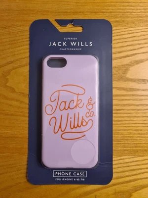 £1.50 • Buy Jack Wills Lilac Phone Case For IPhone 6/ 6S/7/8 - Brand New