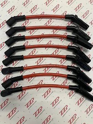 $59.99 • Buy ZZPerformance 10mm Red Ignition Spark Plug Wires LS1 LS2 LS4 LS6 LS7 LS9 Set 8