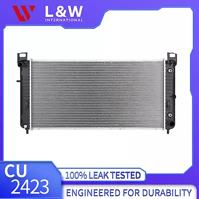 Radiator 2423 Chevy Silverado 1500 GMC Yukon Cadillac Escalade 4.8 5.3L 6.0L 34 • $72.80