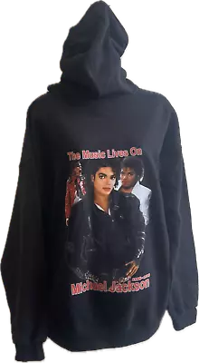 MICHEAL JACKSON The Music Lives On Gildan Heavy Blend Hoodie • £19.99