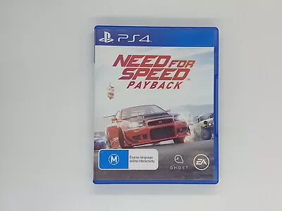 Need For Speed Payback (PlayStation 4 2017) PS4 AUS PAL • $17.99