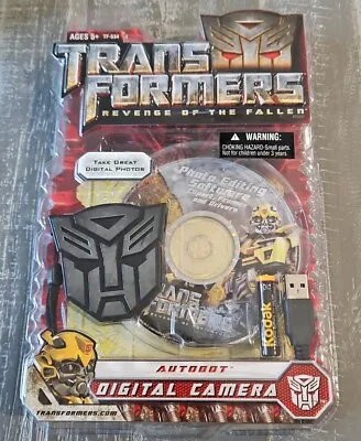 TransFormers Revenge Of The Fallen Autobot Digital Camera + Software & Cable NEW • $37.95