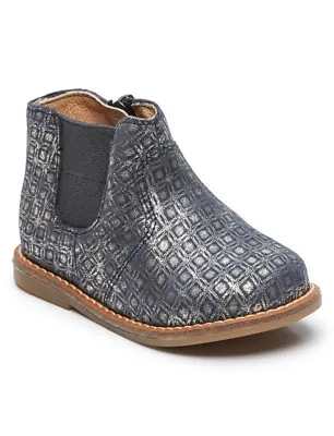 BabyBotte  Abeline  Infant Girls Chelsea Boots In Blue Multi  • £37.40