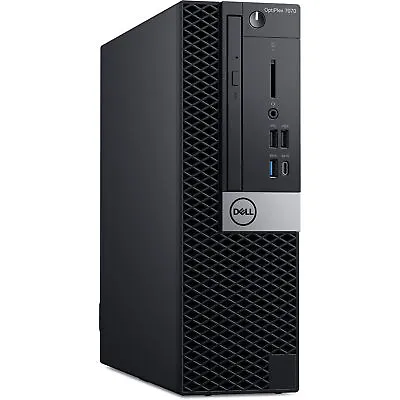 Dell OptiPlex 7070 SFF I7 9700 16/32/64GB RAM 256-1TB SSD PC Win11 WIFI • $509