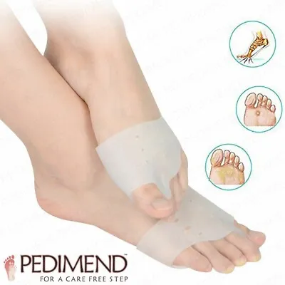 PEDIMEND™ 2X Gel Metatarsal Pads - Relieve Corns Callus Ball Of Foot Pain - UK • £5.99