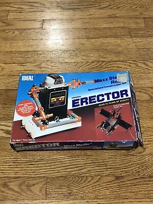 Vintage Erector Sets Maxx Steele Robot 32206 Car Truck Ideal 1986 • $19.99