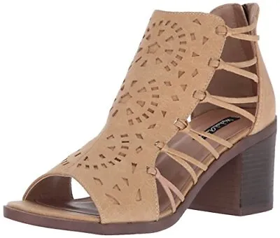 Michael Antonio Women's Sanders Heeled Sandal Natural 7 M US • $20.26