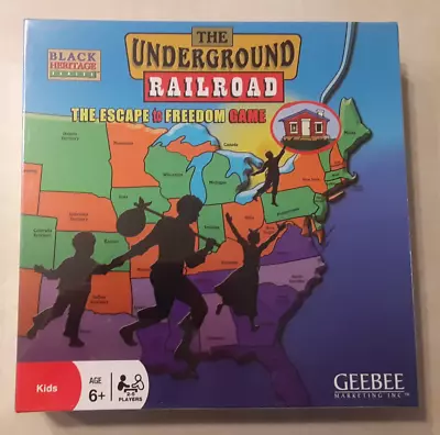 The Underground Railroad The Escape To Freedom Board Game NEW Black Heritage OOP • $11.99