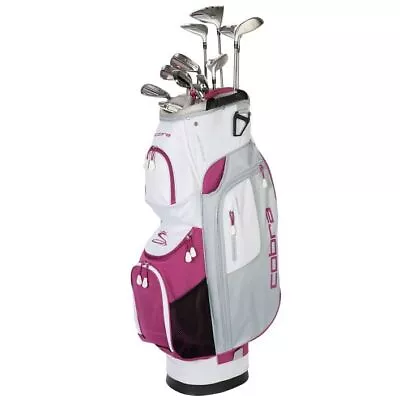 $719.99 • Buy New! -Ladies- COBRA 2022 FLY-XL 13pc PACKAGE SET -RH- W/ CART BAG 318570