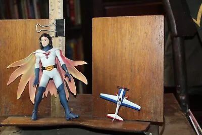 G Force Mark Battle Of The Planets Action Figure Gatchaman W/ Airplane Boomerang • $28