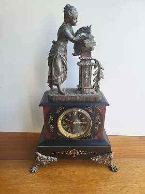 Napolon Iii Clock In Regulation And Marble N° 29 • $169.65