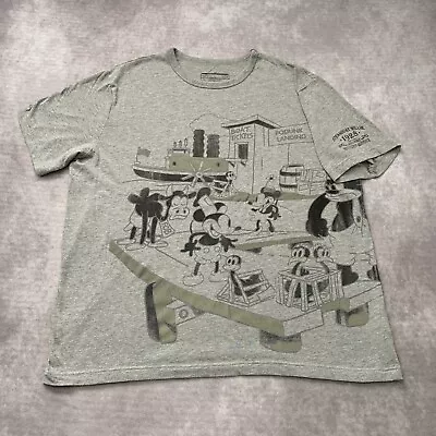 Disney Classic Collection Steamboat Willie Shirt Size L Animation Mickey Mouse  • $16.50