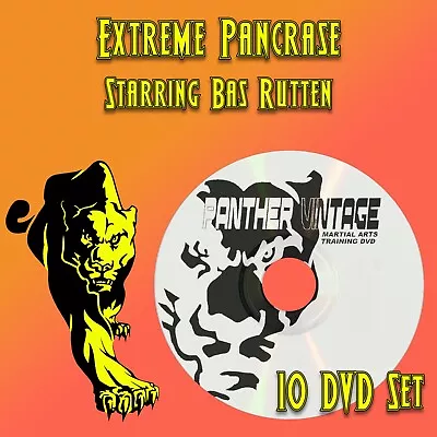 Extreme Pancrase MMA/NHB System Starring Bas Rutten (10 DVD Set) • $59.95