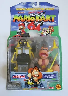 Toybiz Mario Kart 64 - Donkey Kong Figure - Brand New / Sealed • $202.37