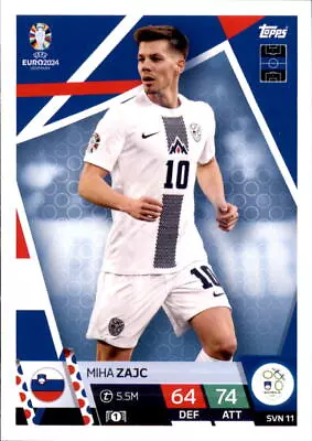 Topps EURO EM Germany 2024 Trading Card SVN 11 - Miha Zajc • $1.06