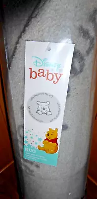 £30 • Buy DISNEY WINNIE THE POOH BABY KIDS Round Rug Bath Mat Bedroom NURSERY Rug 80cm NEW