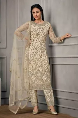 Pakistani Designer Indian Salwar Kameez Bollywood Dress Party Wear Suit Wedding • $75.31