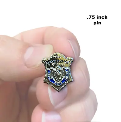CC-017 Massachusetts State Police Pin • $12.99