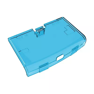 Game Boy Advance USB C Battery Cover Crystal Clear Blue RetroSix CleanJuice • £2.43