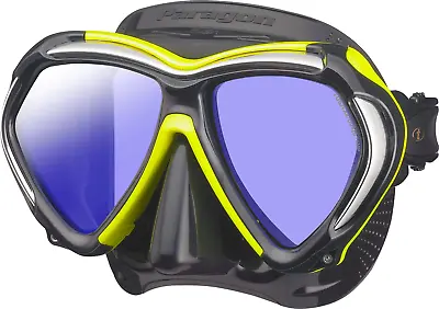 Tusa Paragon Mask - Flash Yellow - Dive Masks - M-2001SQB-FYA • $220