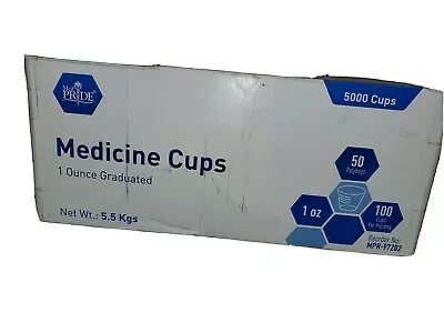 Medpride Medicine Cups 1 Oz Graduated. 5000 Pc. Please See Important Details. • $38.10