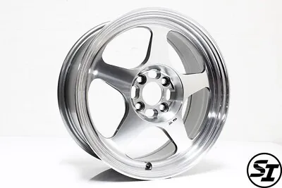 Rota Slipstream Wheels 16x7 +40 4x100 67.1 Hb Polish Honda Civic Xa Xb Rims • $715