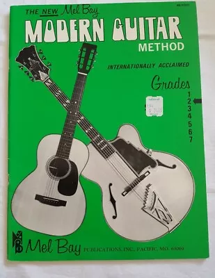 Mel Bay Modern Guitar Method Grade 2 1973 • $7