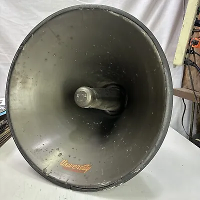 University Sound Loud Massive Speaker Horn Vintage 20” Large Working Pa-30 • $150