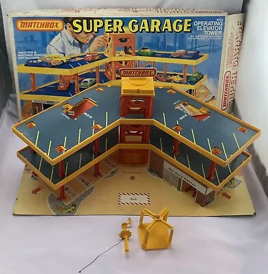 1978 Matchbox Super Garage Set In Box In Good Condition FREE SHIPPING • $85.49