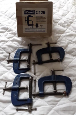 £44.99 • Buy 4 X Record C129 Edging Clamps