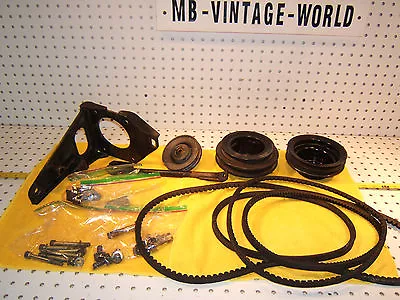 Mercedes W111W109108 280SE SEL 6cyL York AC Mounting Bracket Belt Pulley 1 Kit • $895