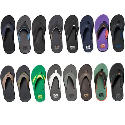 Reef Mens Fanning Pool Beach Holiday Flip Flops Thongs Sandals • $105.55