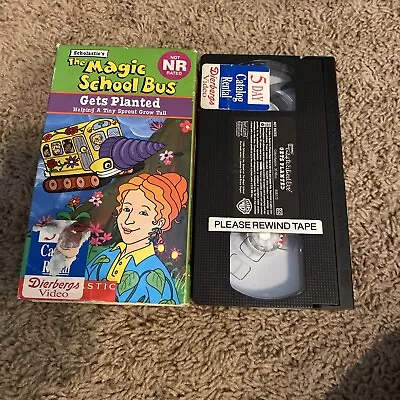 VHS The Magic School Bus - Gets Planted Helping A Tiny Sprout Grow (VHS 2001) • $4
