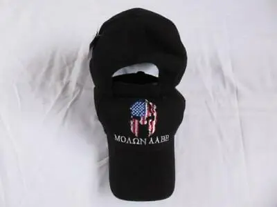 Molon Labe American Come Take 2nd Amendment Gun Rights USA Black Cotton Cap  • $12.88